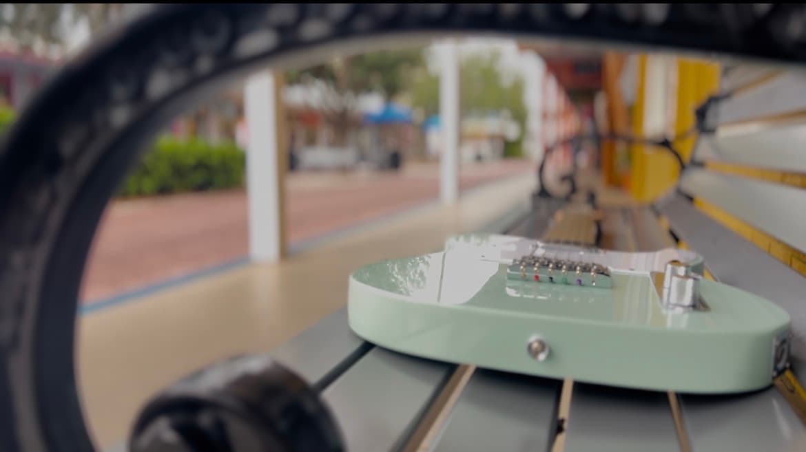 Detalle de guitarra